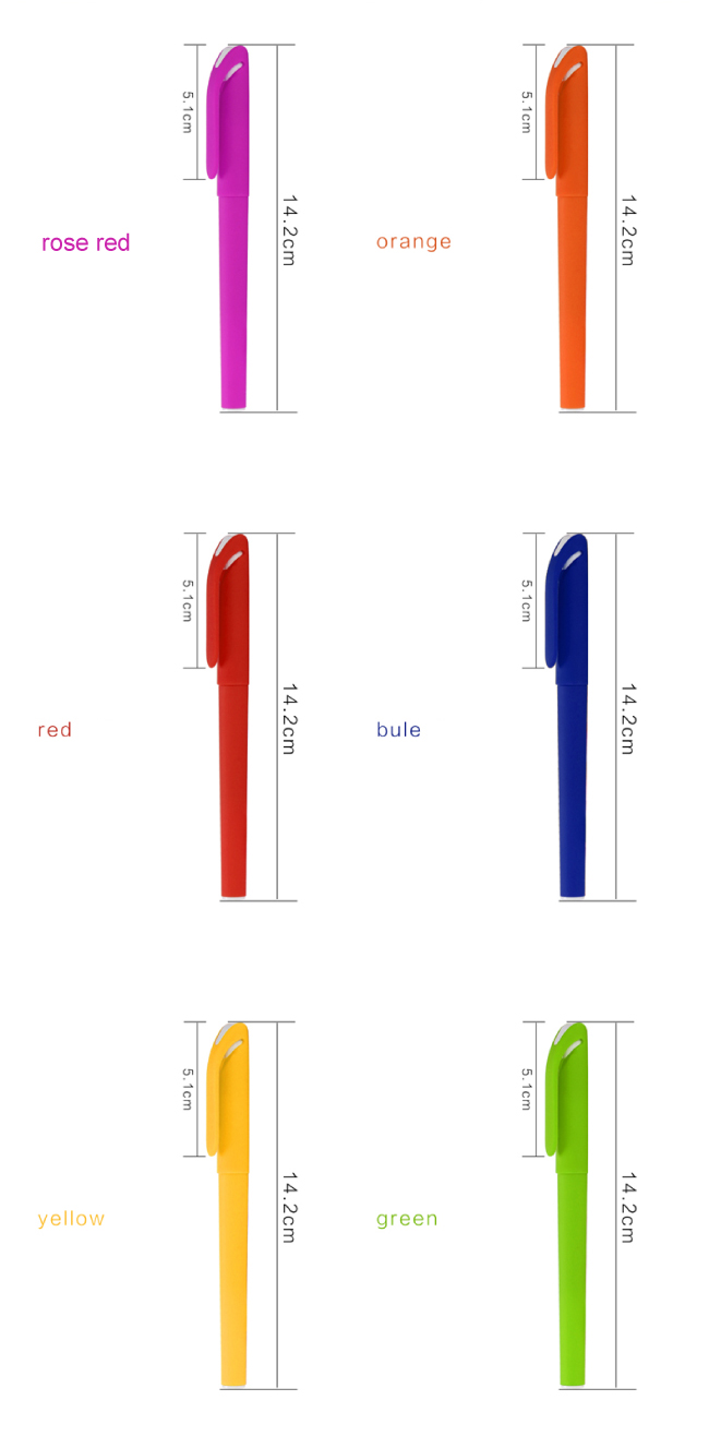 Custom Logo Ballpen, 7 Color - 1 Color Imprint